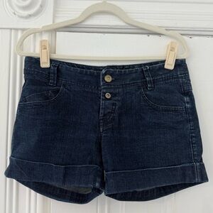 🦊 Express Midnight Blue Denim Shorts